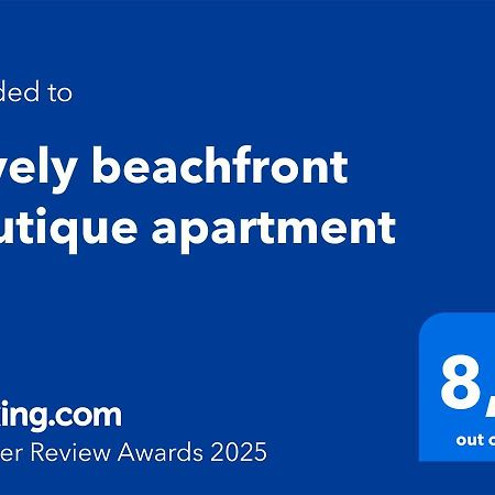 Lovely Beachfront Boutique Apartment Flic-en-Flacq エクステリア 写真